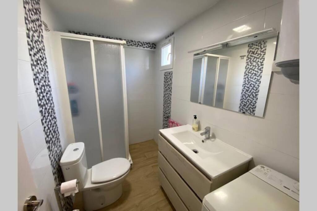 Magnifico Apartamento Con Vistas Al Mar, 1ª Linea Альмуньекар Экстерьер фото